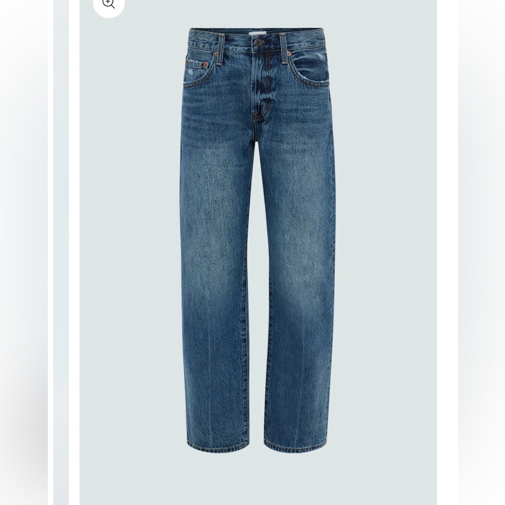 Pistola Lexi Mid Rise Bowed Straight Leg Women's Jeans